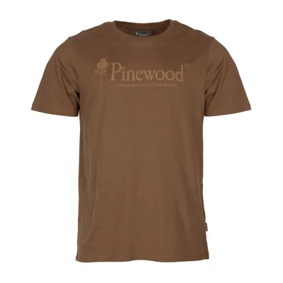 Pinewood® OUTDOOR LIFE Póló - nougat színű póló