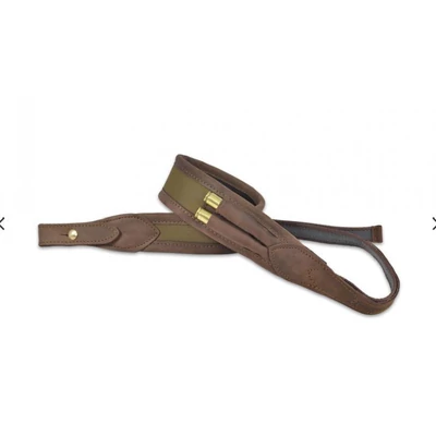 Bőr-Neoprén fegyverszíj - 2db lőszertartóval 