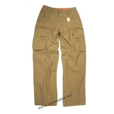 M-Tramp Army Fashion barna nadrág