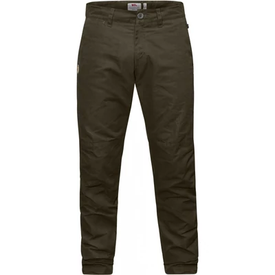 Fjällräven bélelt nadrág - Sörmland Tapered Winter Trousers sötétzöld