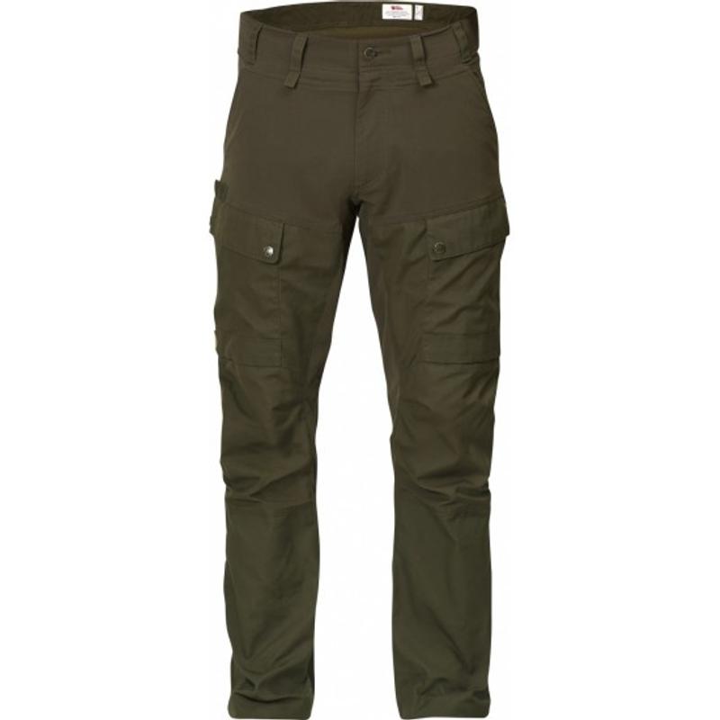 Fjällräven nadrág - Lappland Hybrid olajzöld
