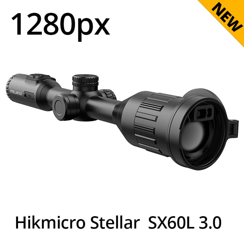 HIKMICRO STELLAR SX60L 3.0 Hőkamera Céltávcső beépített lézeres távolságmérővel